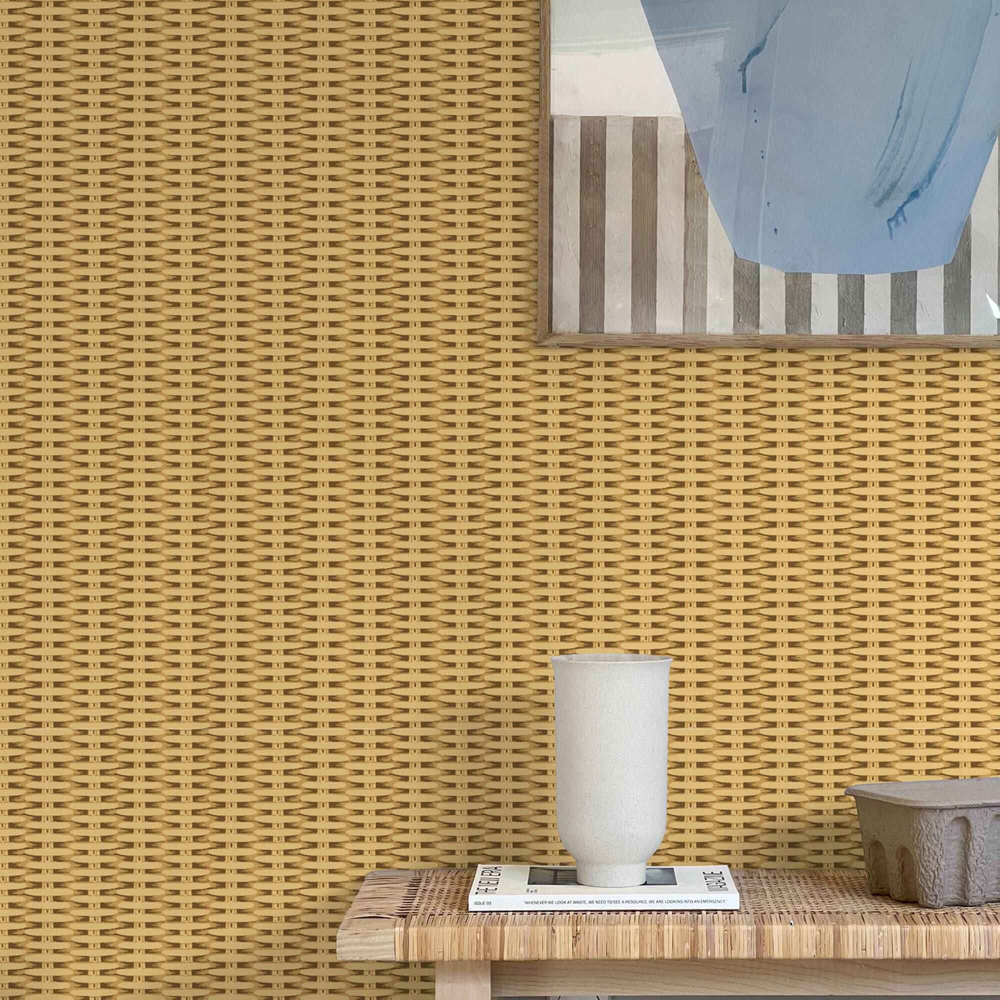 Tommy Bahama® Bali Basket Peel & Stick Wallpaper